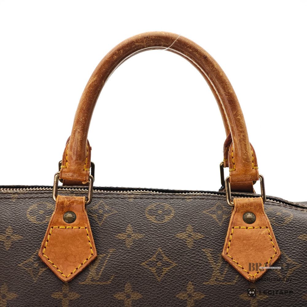LOUIS VUITTON Speedy 30 Monogram Canvas Boston Bag M41526 【ImportFeeFREE】