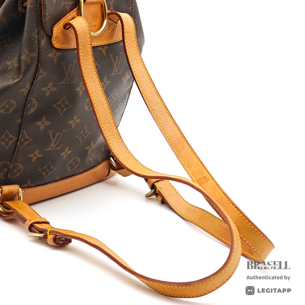 LOUIS VUITTON Montsouris MM Monogram Canvas Backpack M51136 【ImportFeeFREE】