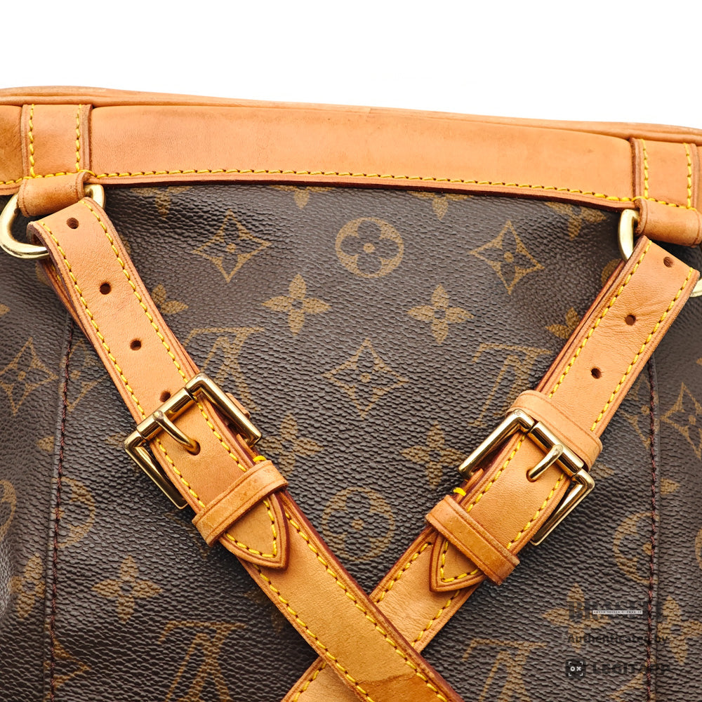 LOUIS VUITTON Montsouris MM Monogram Canvas Backpack M51136 【ImportFeeFREE】
