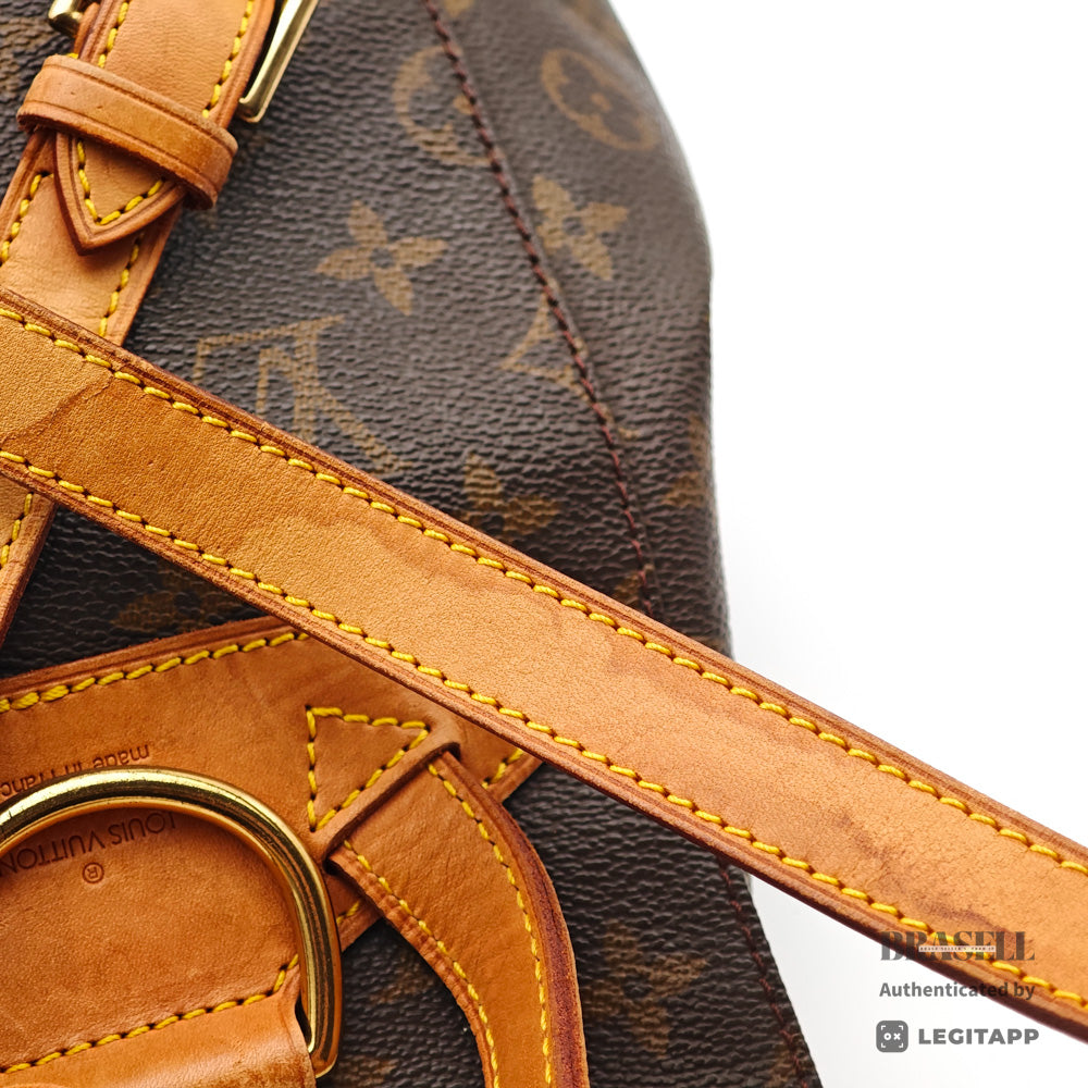 LOUIS VUITTON Montsouris MM Monogram Canvas Backpack M51136 【ImportFeeFREE】