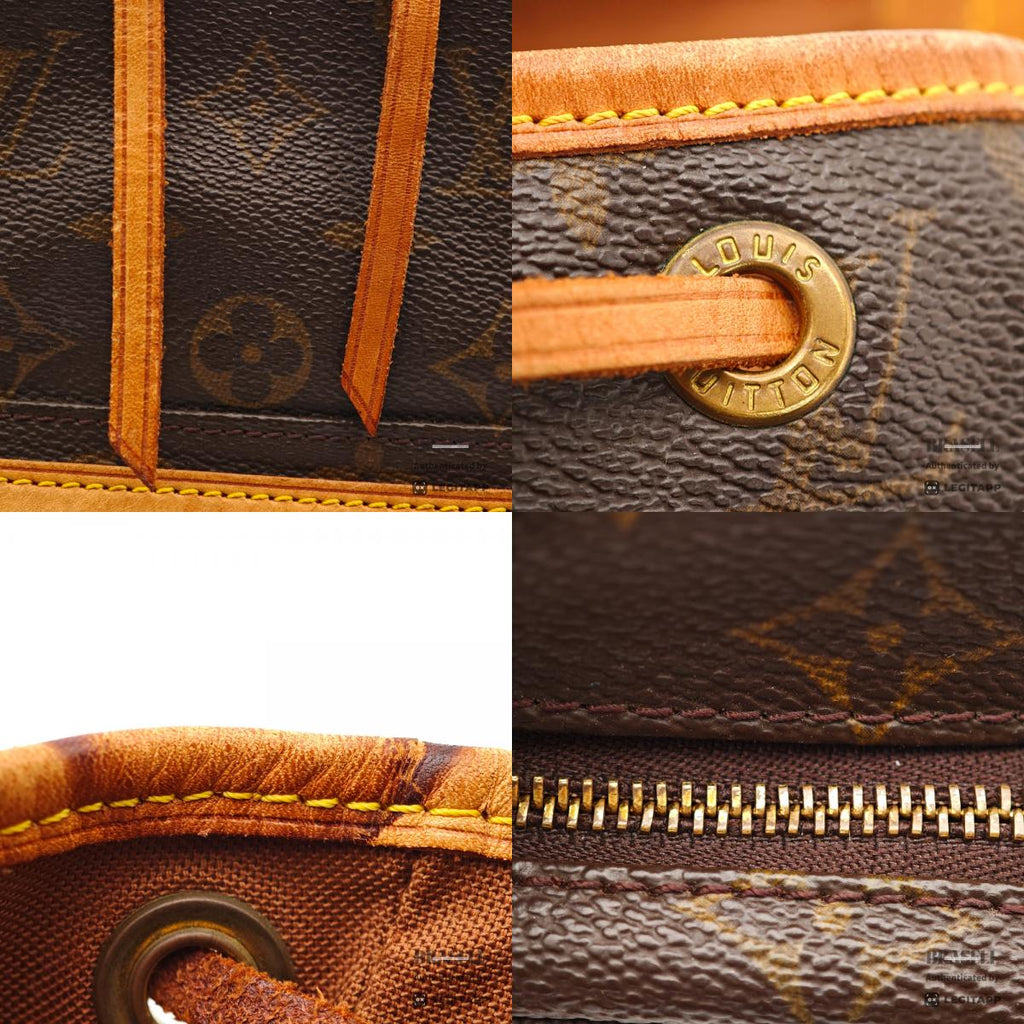 LOUIS VUITTON Montsouris MM Monogram Canvas Backpack M51136 【ImportFeeFREE】
