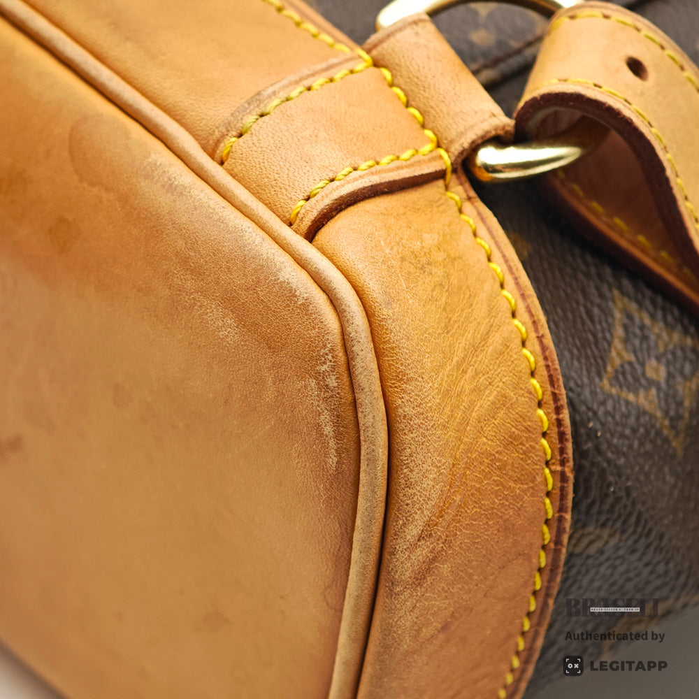LOUIS VUITTON Montsouris MM Monogram Canvas Backpack M51136 【ImportFeeFREE】