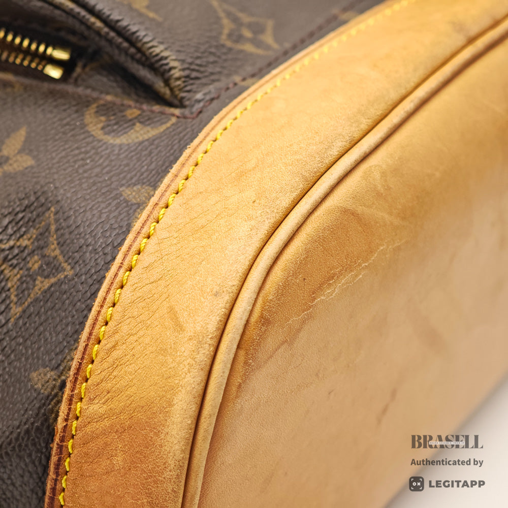 LOUIS VUITTON Montsouris MM Monogram Canvas Backpack M51136 【ImportFeeFREE】