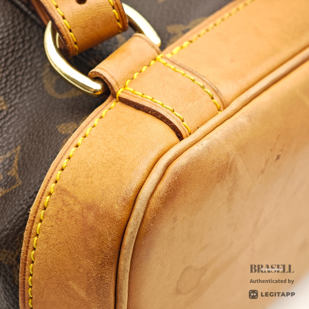LOUIS VUITTON Montsouris MM Monogram Canvas Backpack M51136 【ImportFeeFREE】