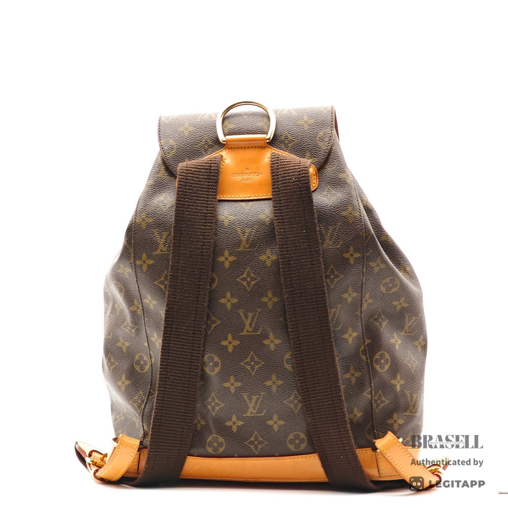 LOUIS VUITTON Montsouris GM Monogram Canvas Backpack M51135【ImportFeeFREE】
