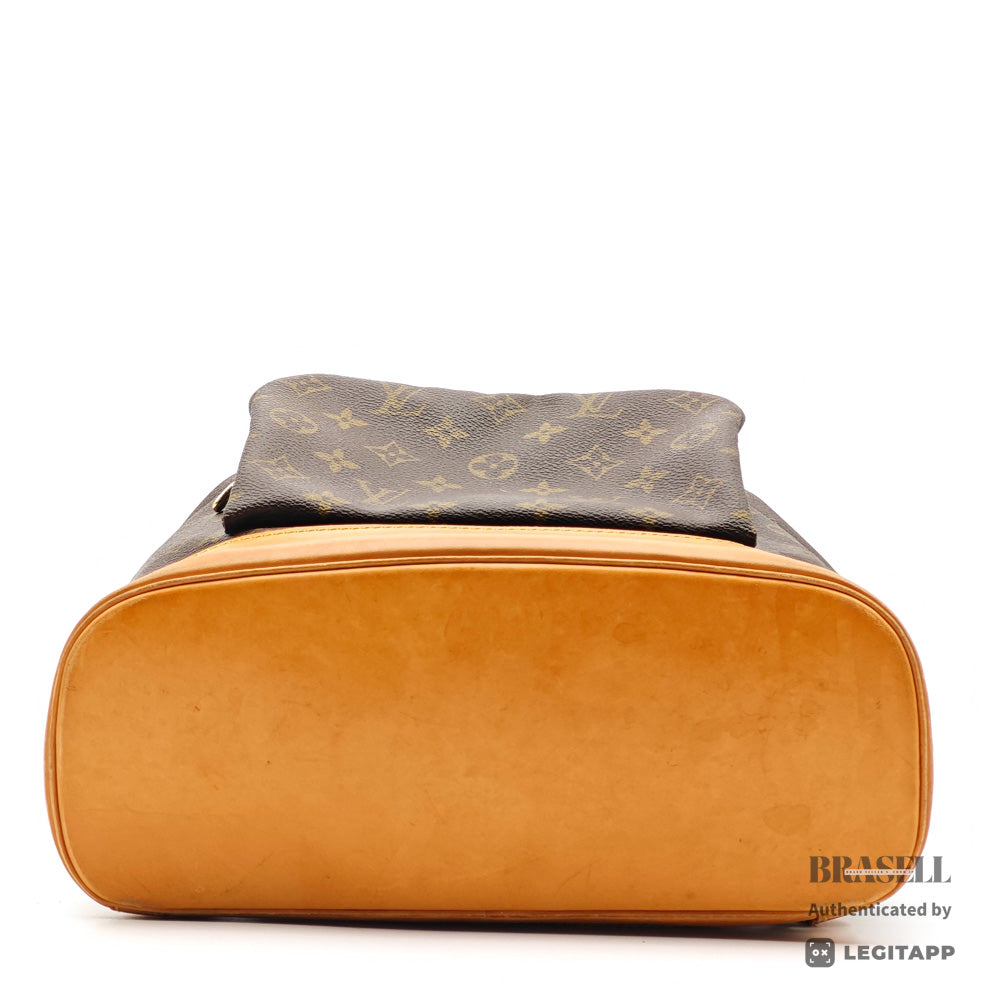 LOUIS VUITTON Montsouris GM Monogram Canvas Backpack M51135【ImportFeeFREE】