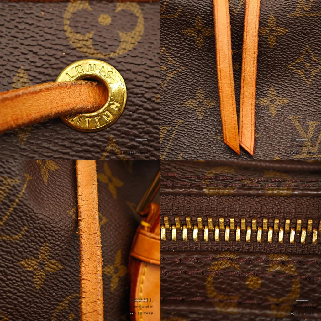 LOUIS VUITTON Montsouris GM Monogram Canvas Backpack M51135【ImportFeeFREE】