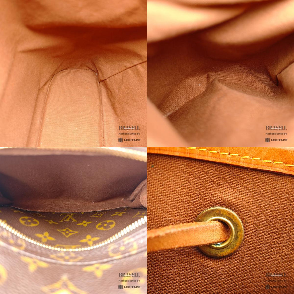 LOUIS VUITTON Montsouris GM Monogram Canvas Backpack M51135【ImportFeeFREE】