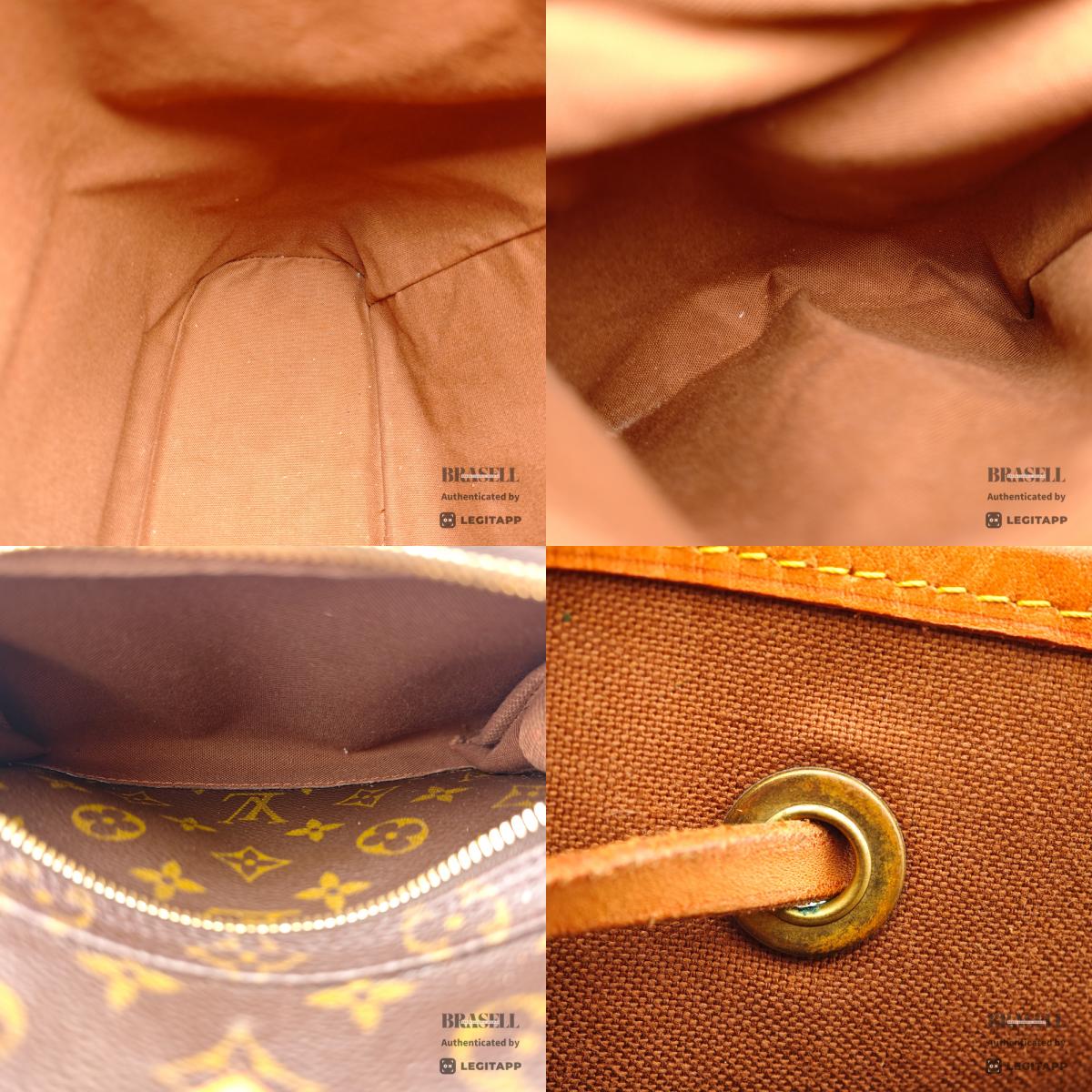 LOUIS VUITTON Montsouris GM Monogram Canvas Backpack M51135【ImportFeeFREE】
