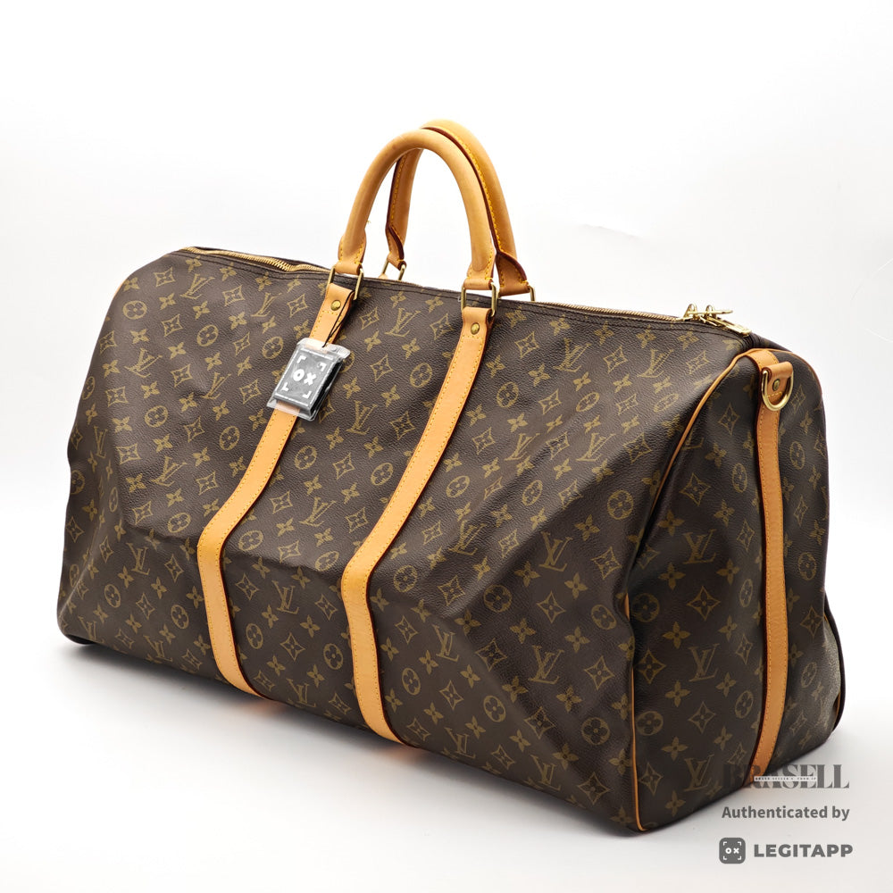 LOUIS VUITTON Keepall Bandouliere 60 Monogram Canvas Boston Bag【ImportFeeFREE】