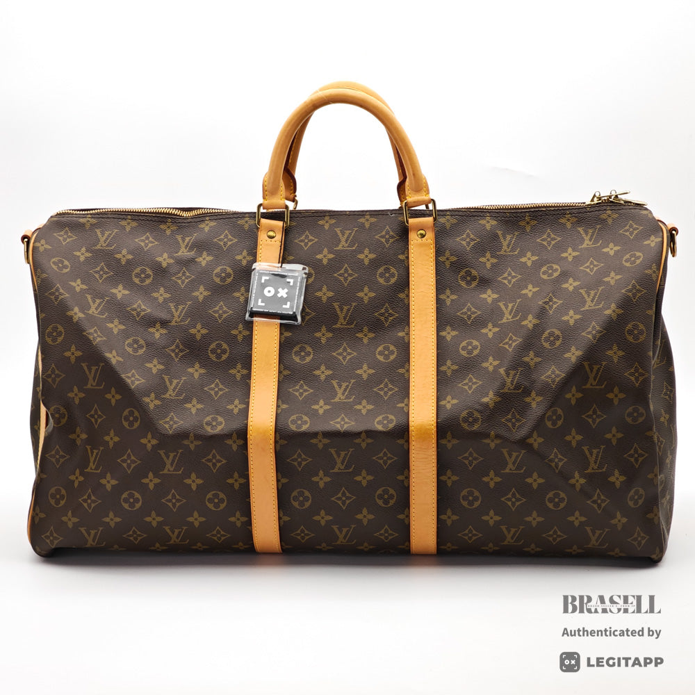 LOUIS VUITTON Keepall Bandouliere 60 Monogram Canvas Boston Bag【ImportFeeFREE】