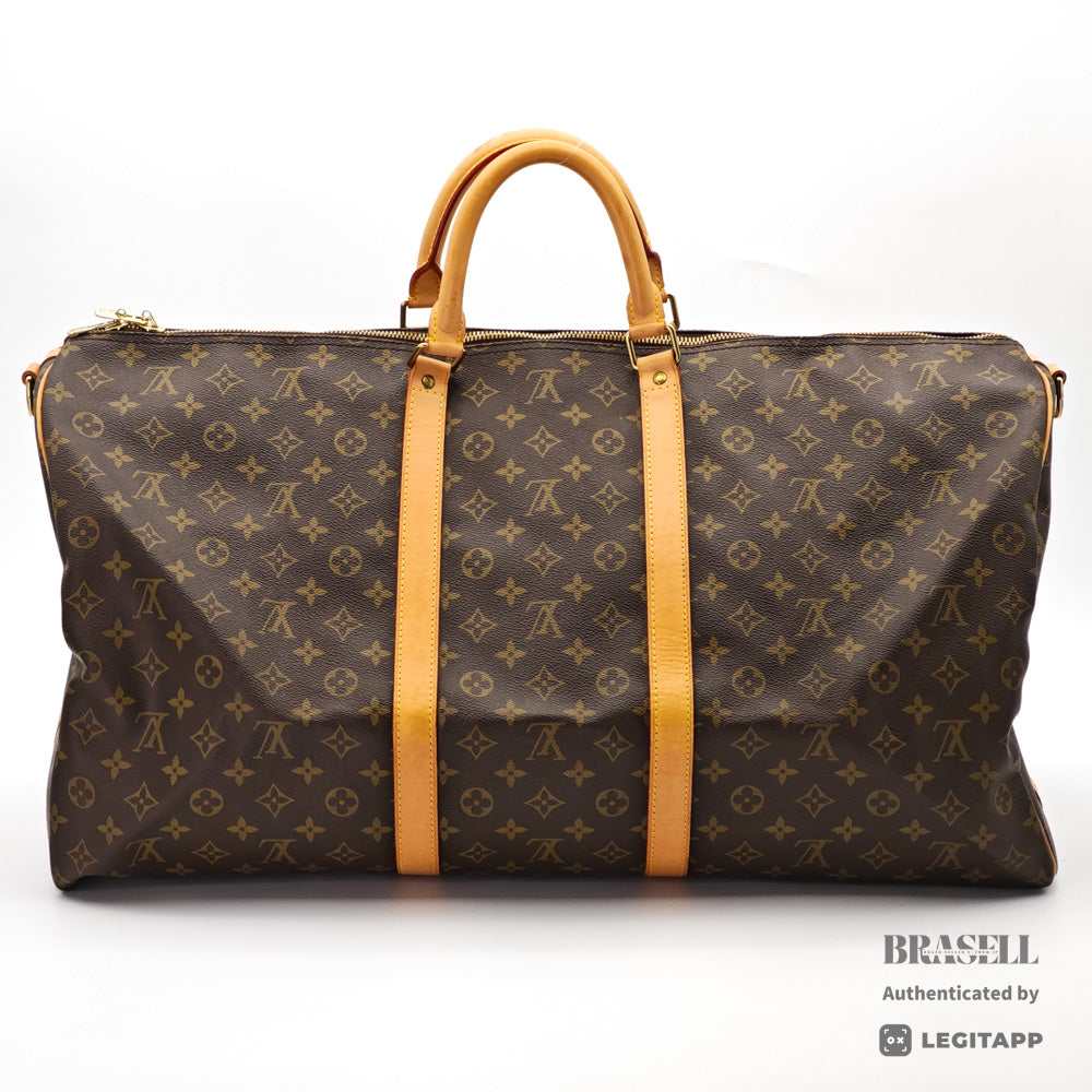 LOUIS VUITTON Keepall Bandouliere 60 Monogram Canvas Boston Bag【ImportFeeFREE】