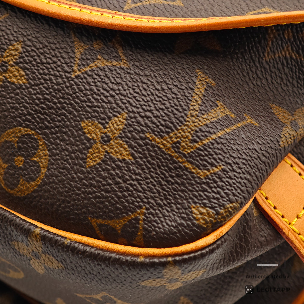 LOUIS VUITTON Saumur 30 Monogram Canvas Shoulder Bag M42256 【ImportFeeFREE】