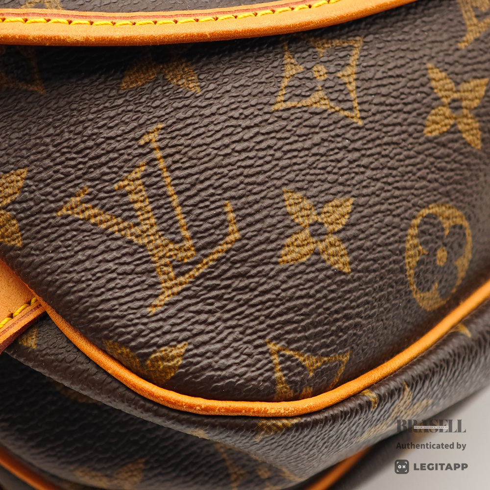 LOUIS VUITTON Saumur 30 Monogram Canvas Shoulder Bag M42256 【ImportFeeFREE】