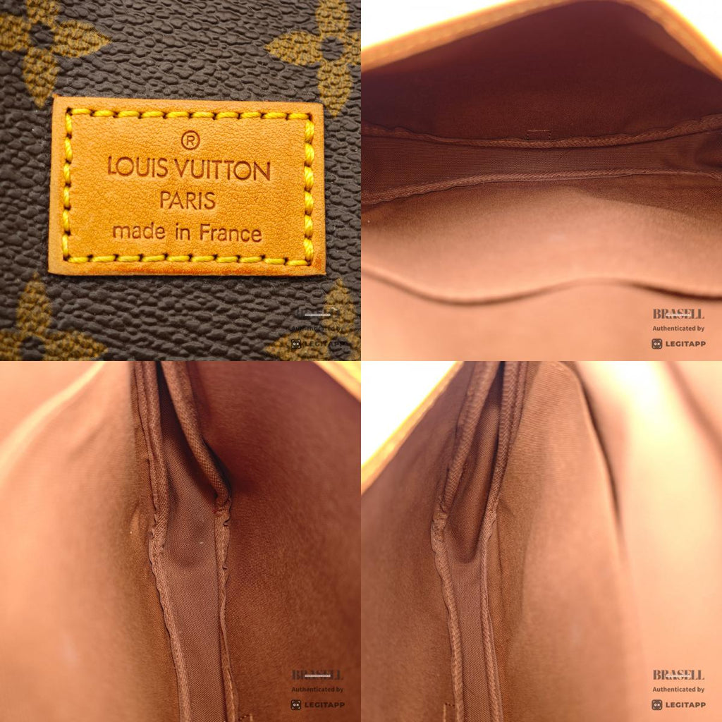 LOUIS VUITTON Saumur 30 Monogram Canvas Shoulder Bag M42256 【ImportFeeFREE】