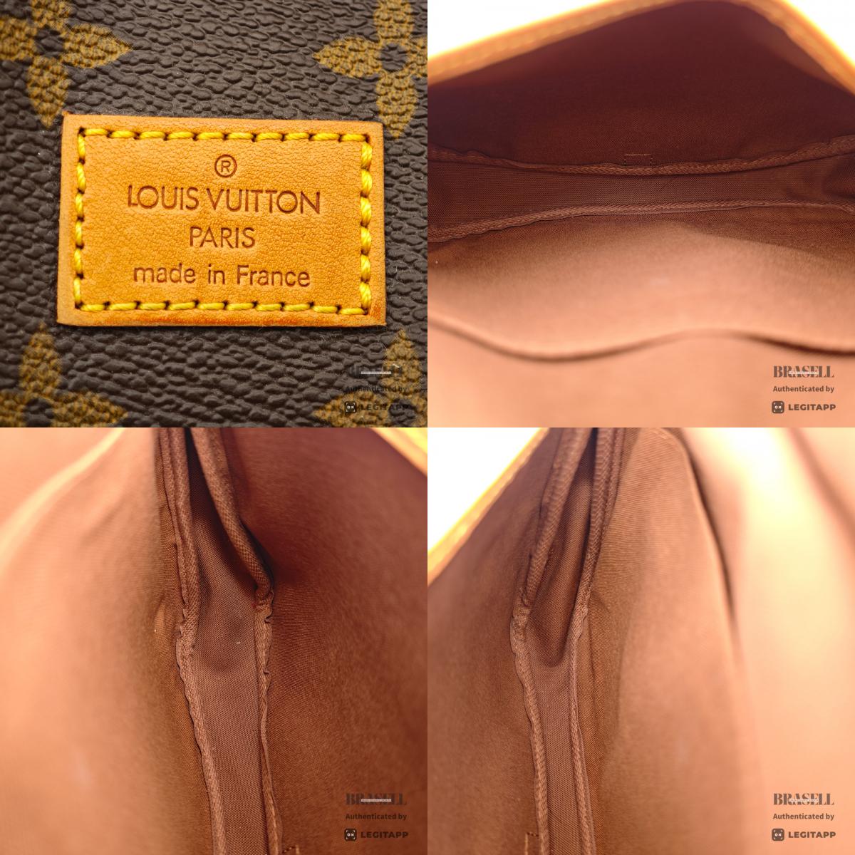 LOUIS VUITTON Saumur 30 Monogram Canvas Shoulder Bag M42256 【ImportFeeFREE】