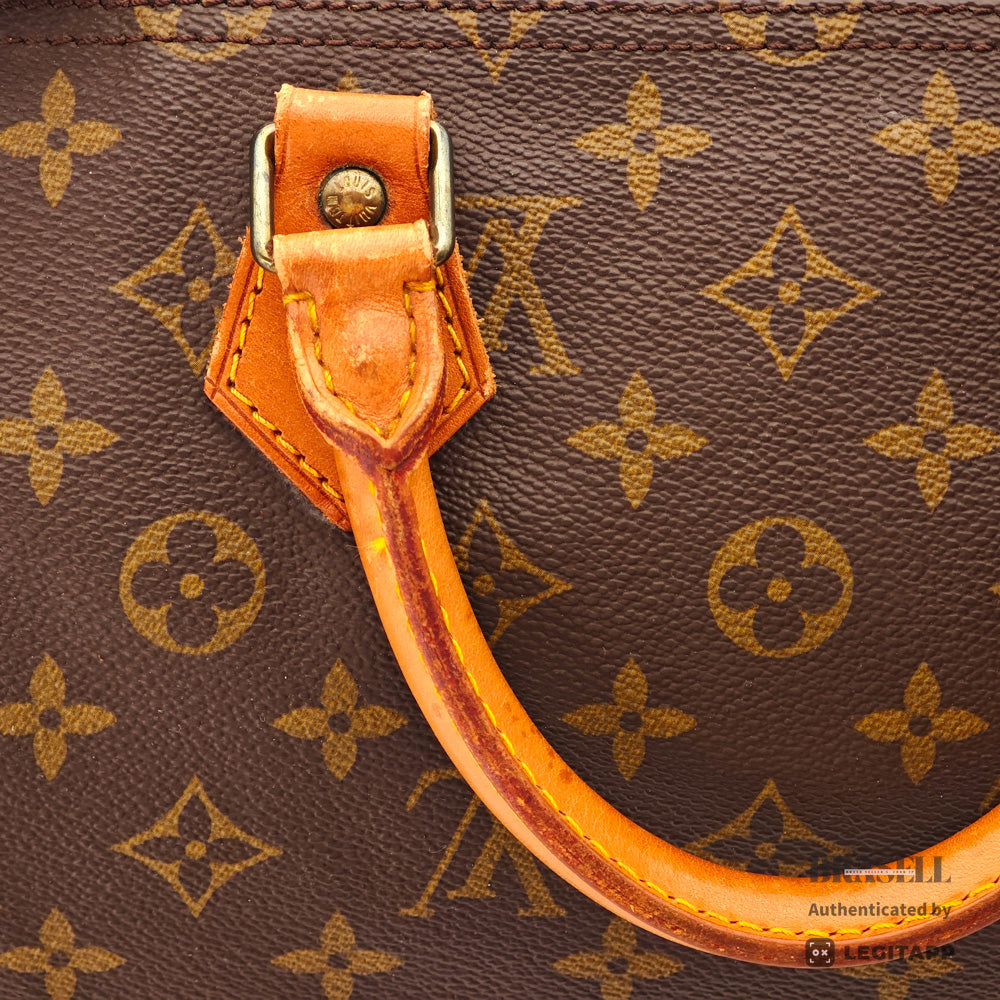 LOUIS VUITTON Speedy 35 Monogram Canvas Brown Hand Bag M41107 【ImportFeeFREE】