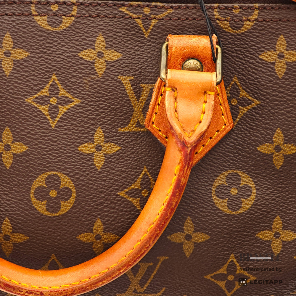 LOUIS VUITTON Speedy 35 Monogram Canvas Brown Hand Bag M41107 【ImportFeeFREE】