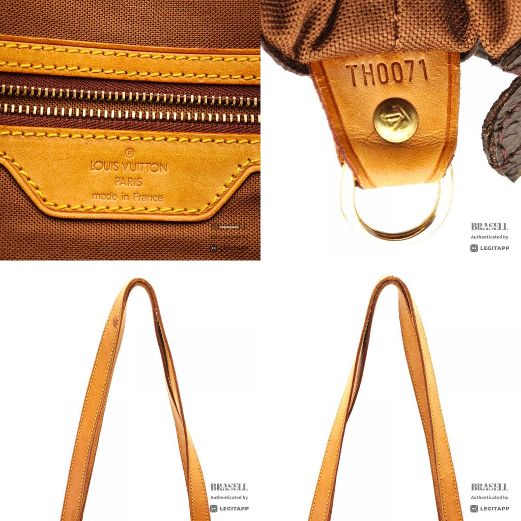 LOUIS VUITTON Cabas Mezzo Monogram Canvas M51151 Tote Bag 【ImportFeeFREE】