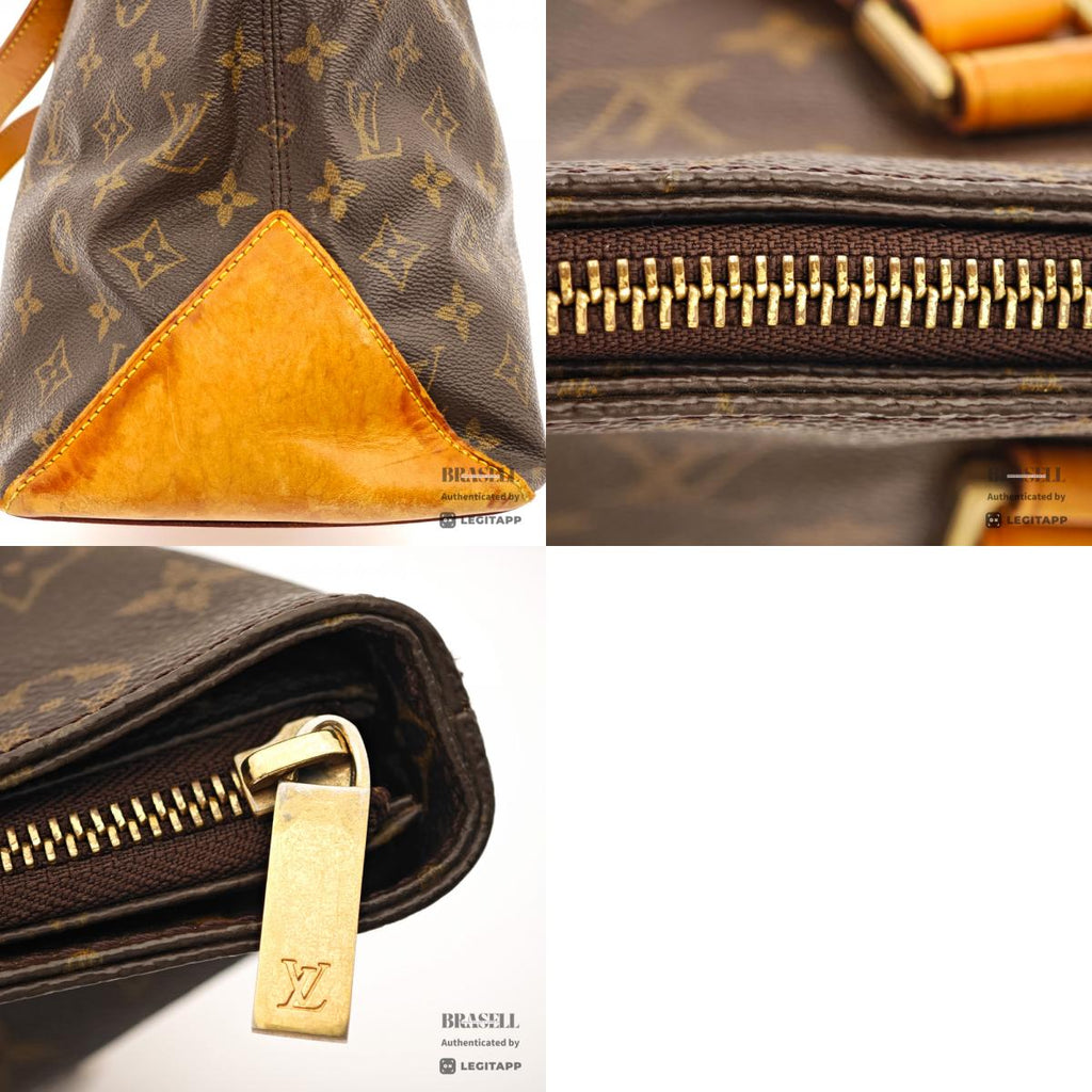 LOUIS VUITTON Cabas Mezzo Monogram Canvas M51151 Tote Bag 【ImportFeeFREE】