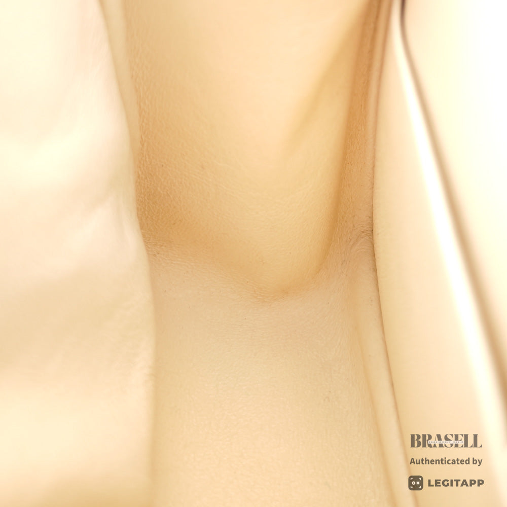 CHANEL 2.55 Matelasse Leather White Chain Shoulder Bag 【ImportFeeFREE】