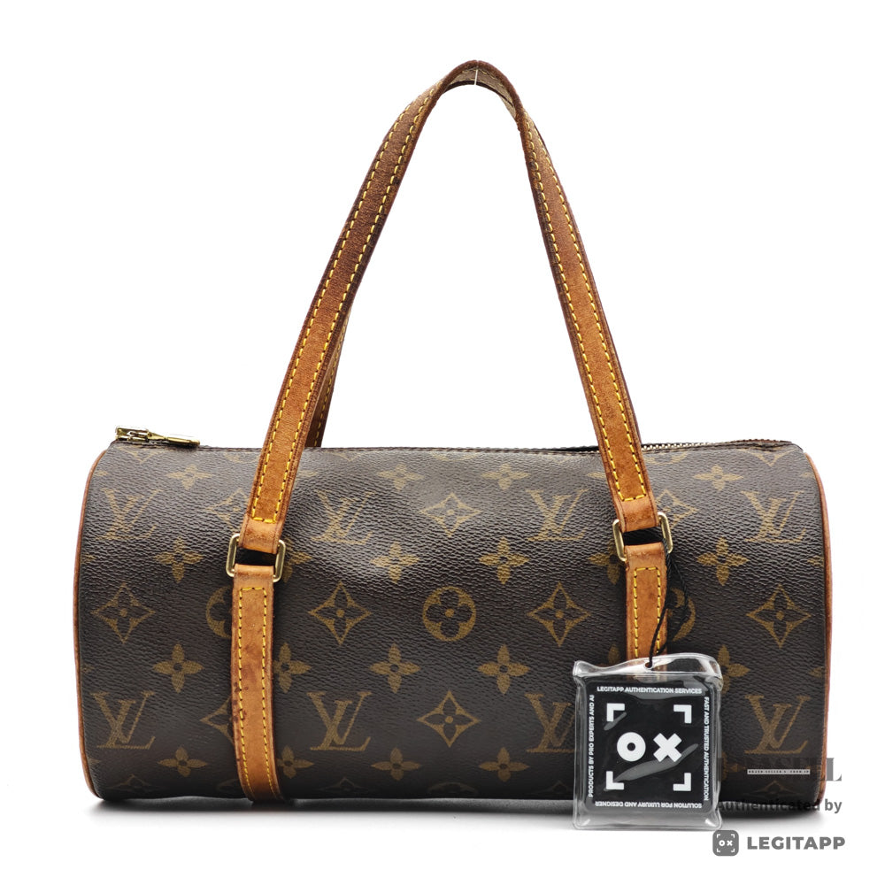 OUIS VUITTON Papillon 26 Monogram Hand Bag M51386 SP0043 【ImportFeeFREE】