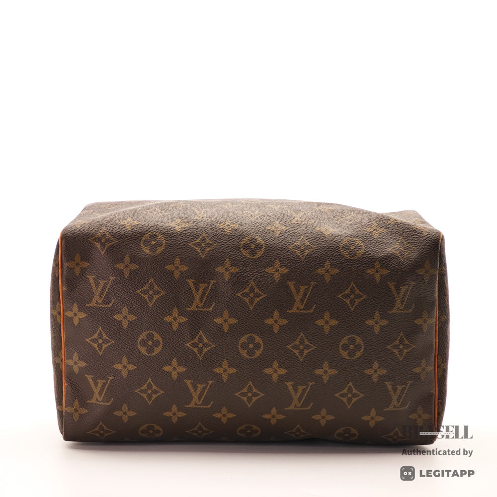 LOUIS VUITTON Speedy 30 Monogram Canvas Brown Hand Bag M41526 【ImportFeeFREE】