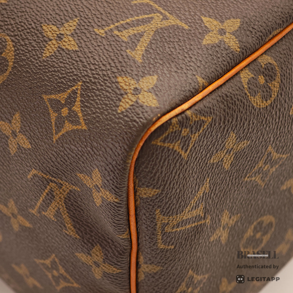 LOUIS VUITTON Speedy 30 Monogram Canvas Brown Hand Bag M41526 【ImportFeeFREE】