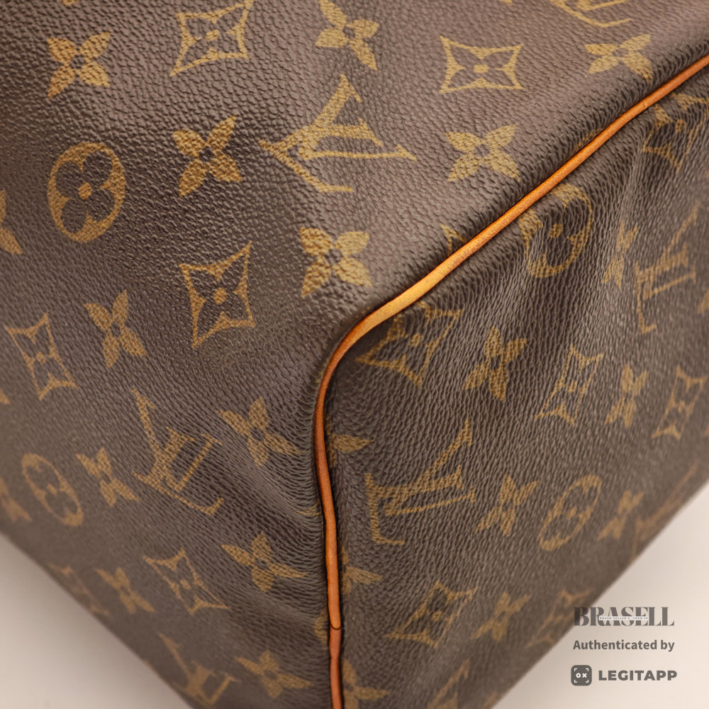 LOUIS VUITTON Speedy 30 Monogram Canvas Brown Hand Bag M41526 【ImportFeeFREE】