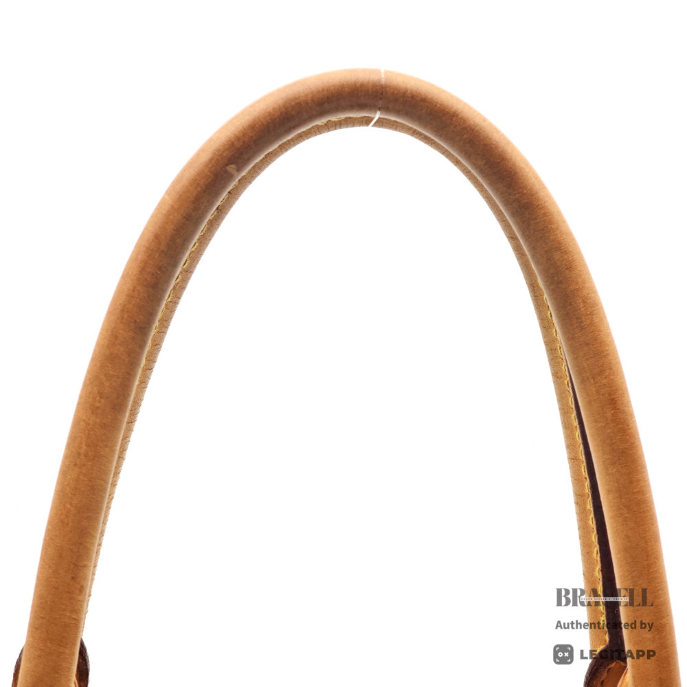 LOUIS VUITTON Tivoli PM Monogram Canvas M40143 Brown Hand Bag 【ImportFeeFREE】