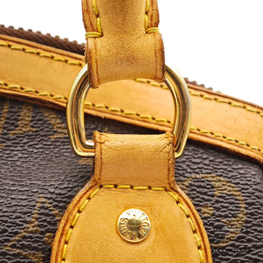 LOUIS VUITTON Tivoli PM Monogram Canvas M40143 Brown Hand Bag 【ImportFeeFREE】