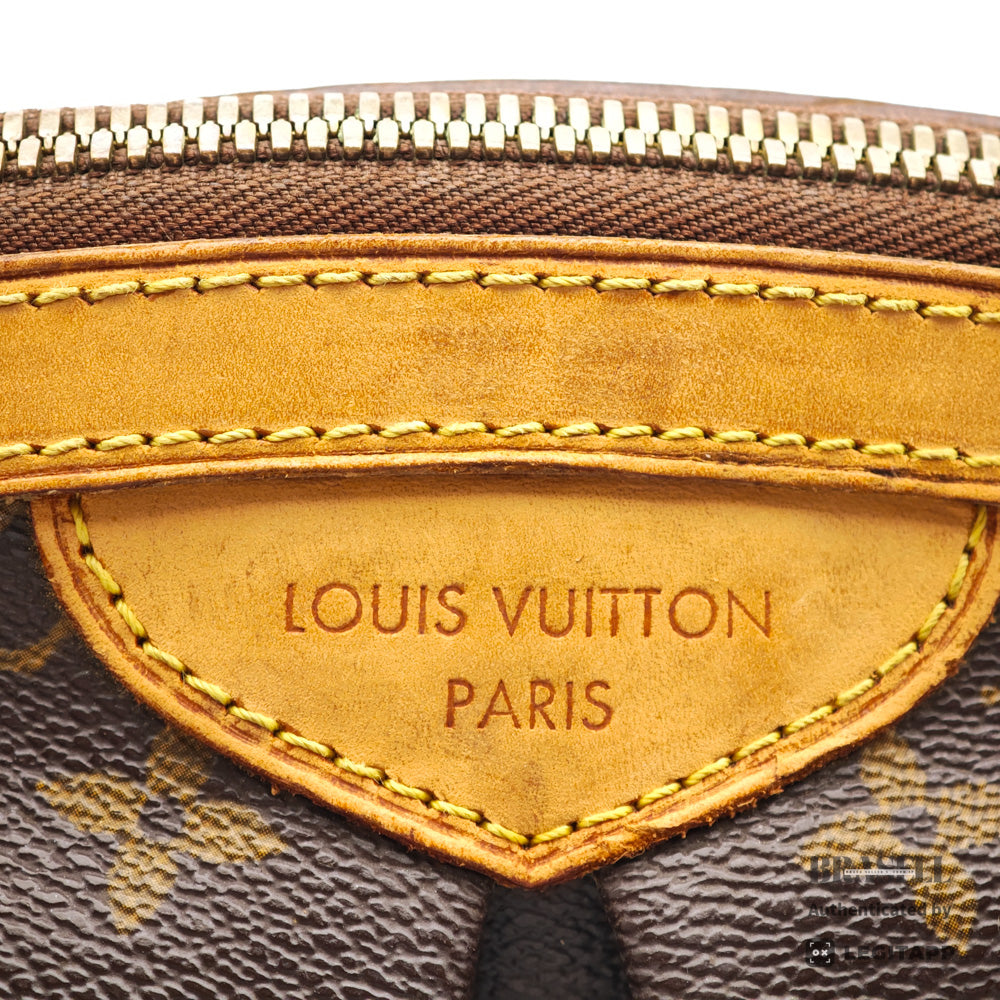LOUIS VUITTON Tivoli PM Monogram Canvas M40143 Brown Hand Bag 【ImportFeeFREE】