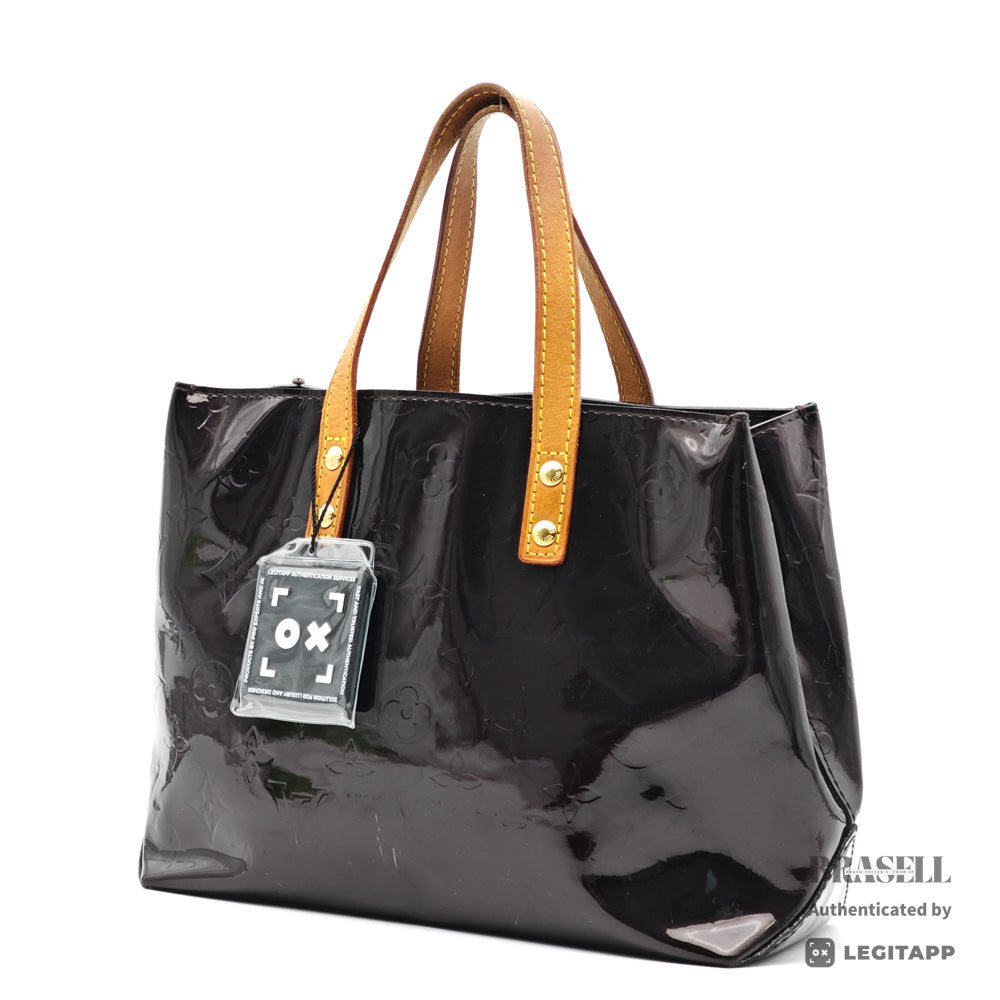 LOUIS VUITTON Reade PM Monogram Vernis Hand Bag M91993 【ImportFeeFREE】