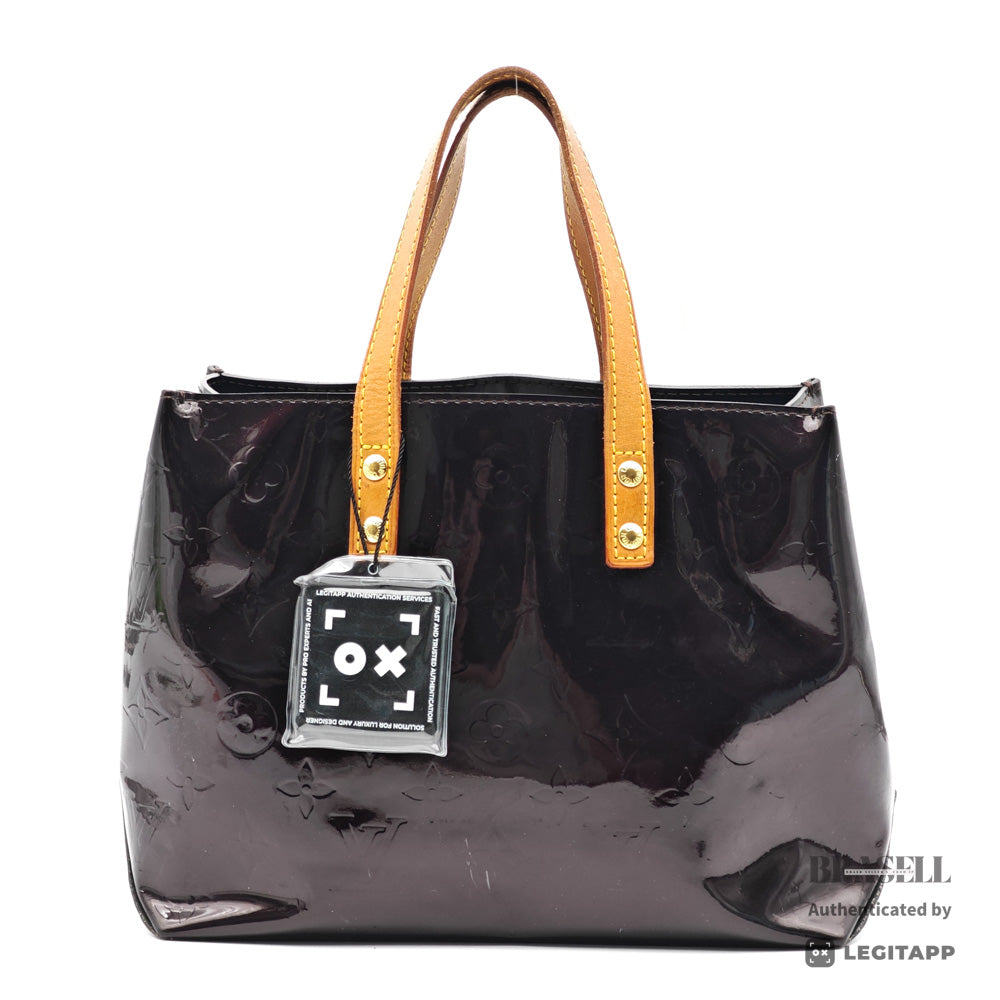 LOUIS VUITTON Reade PM Monogram Vernis Hand Bag M91993 【ImportFeeFREE】