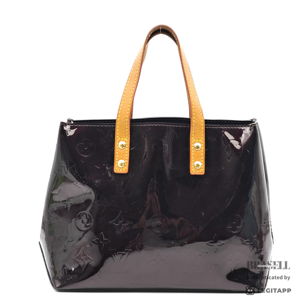 LOUIS VUITTON Reade PM Monogram Vernis Hand Bag M91993 【ImportFeeFREE】