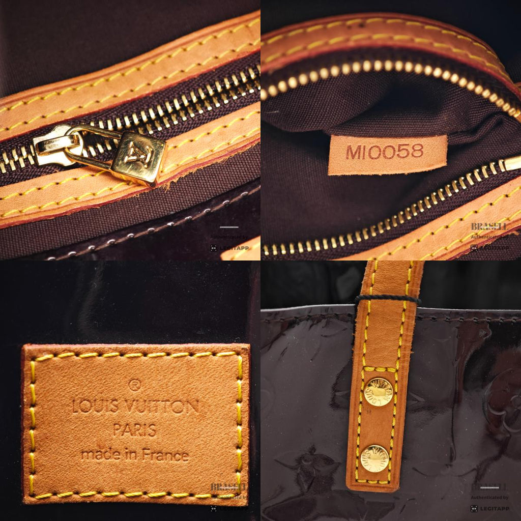 LOUIS VUITTON Reade PM Monogram Vernis Hand Bag M91993 【ImportFeeFREE】