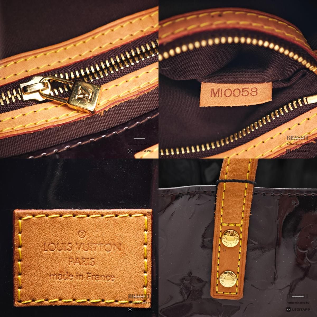 LOUIS VUITTON Reade PM Monogram Vernis Hand Bag M91993 【ImportFeeFREE】