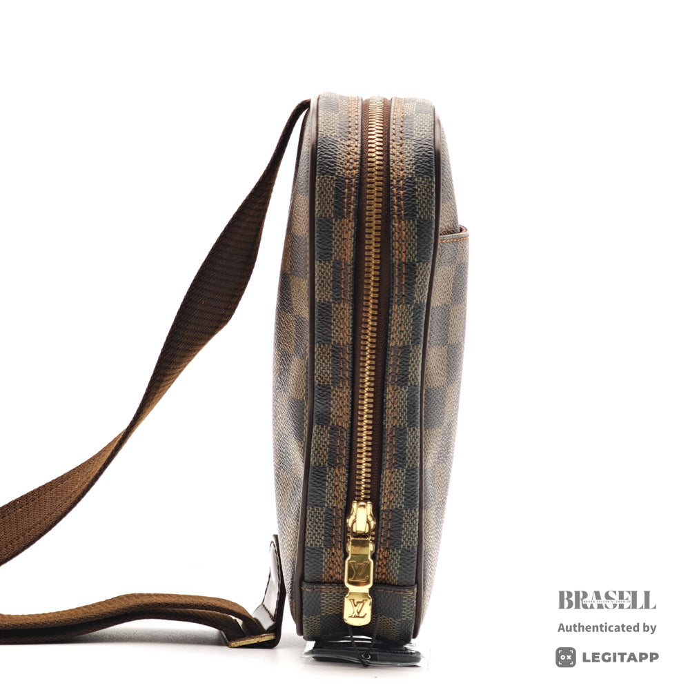 LOUIS VUITTON Pochette Gange Damier Ebene N51870 CA4067 【ImportFeeFREE】