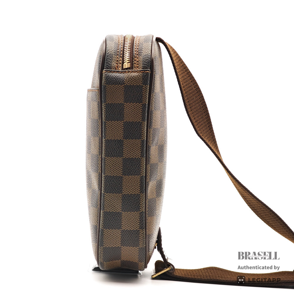 LOUIS VUITTON Pochette Gange Damier Ebene N51870 CA4067 【ImportFeeFREE】
