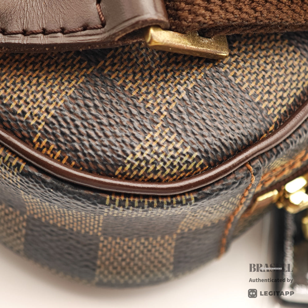 LOUIS VUITTON Pochette Gange Damier Ebene N51870 CA4067 【ImportFeeFREE】