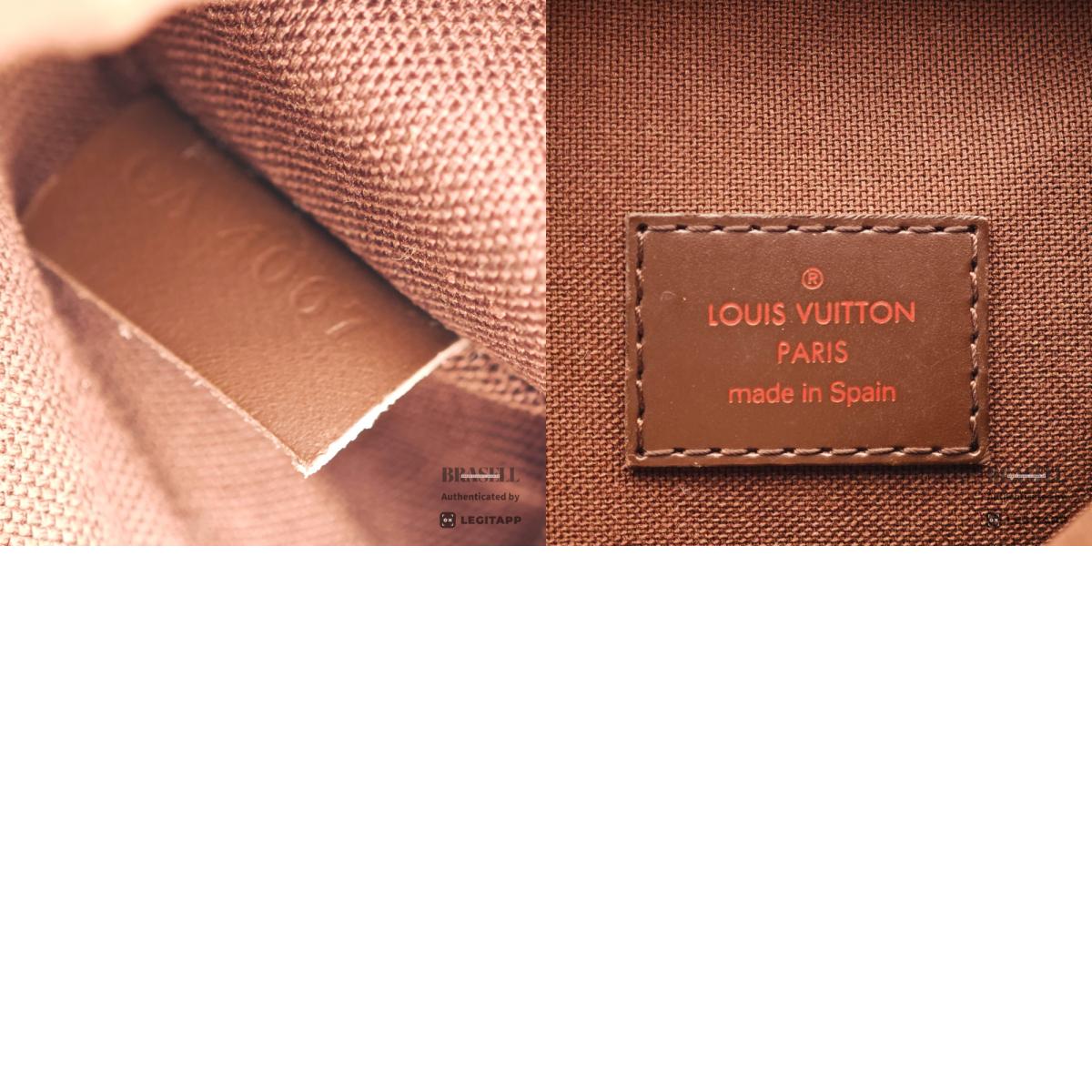 LOUIS VUITTON Pochette Gange Damier Ebene N51870 CA4067 【ImportFeeFREE】